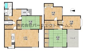 妙見坂戸建の物件間取画像